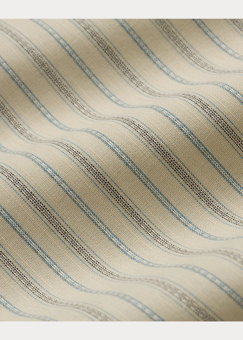 Slim Fit Striped Dobby Shirt 10