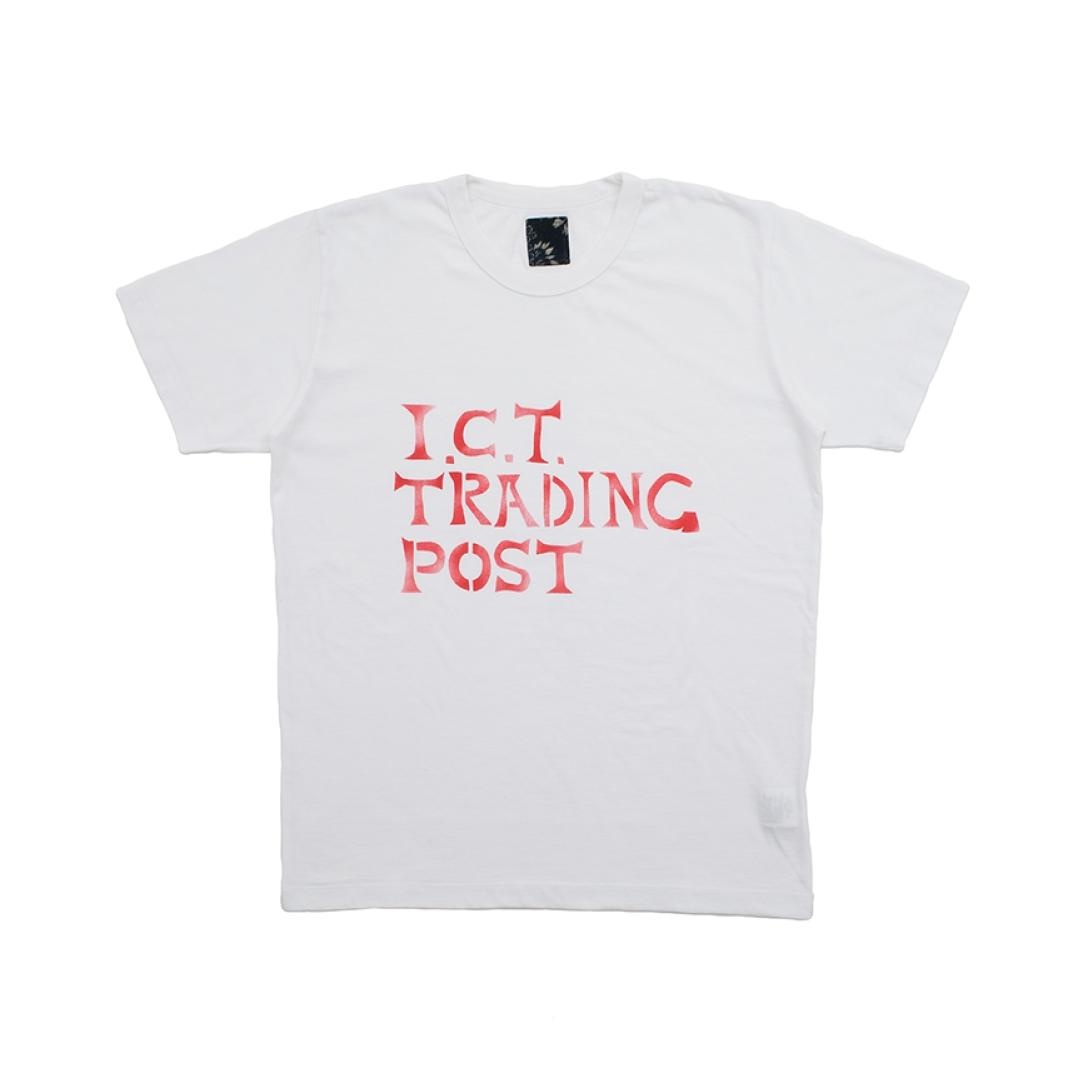 STENCIL TEE S/S RED - 1