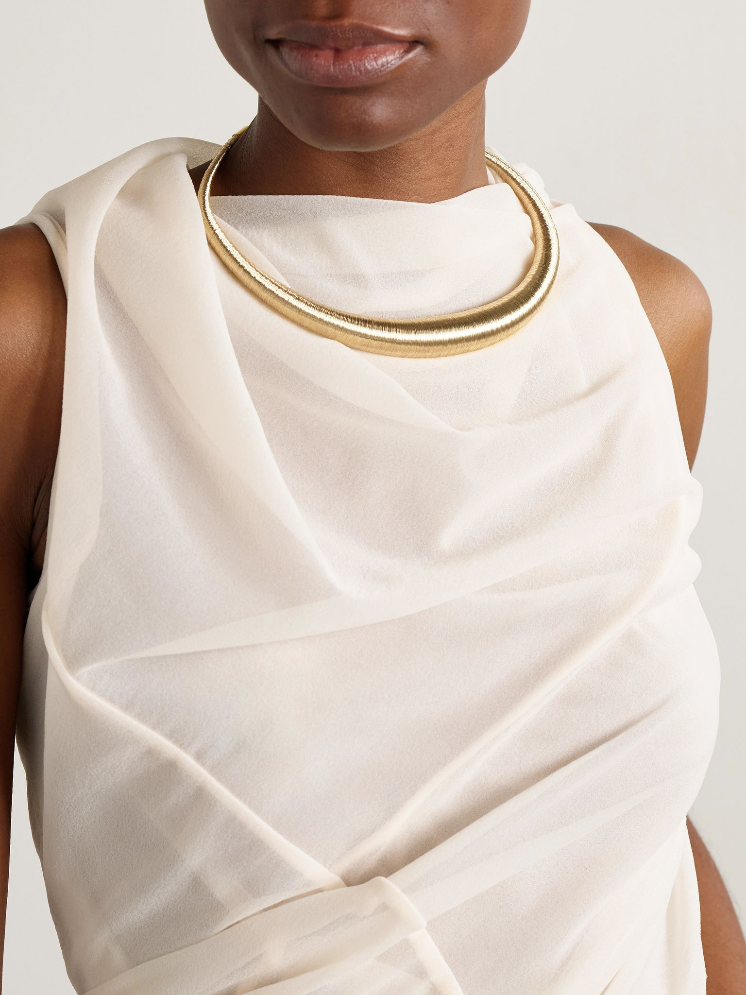 Gold-tone necklace Gold - 2