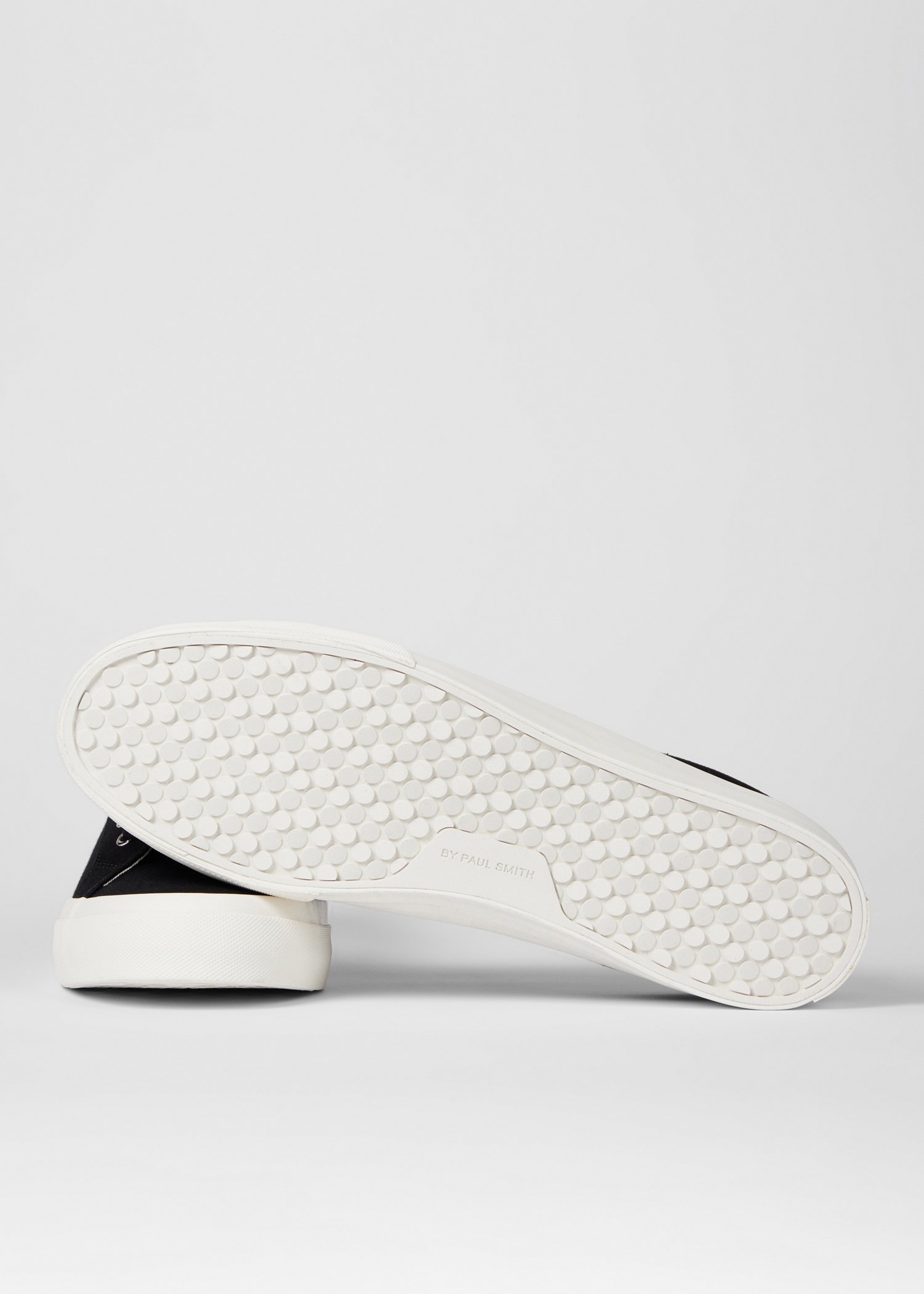 Black Canvas 'Amos' Trainers - 4