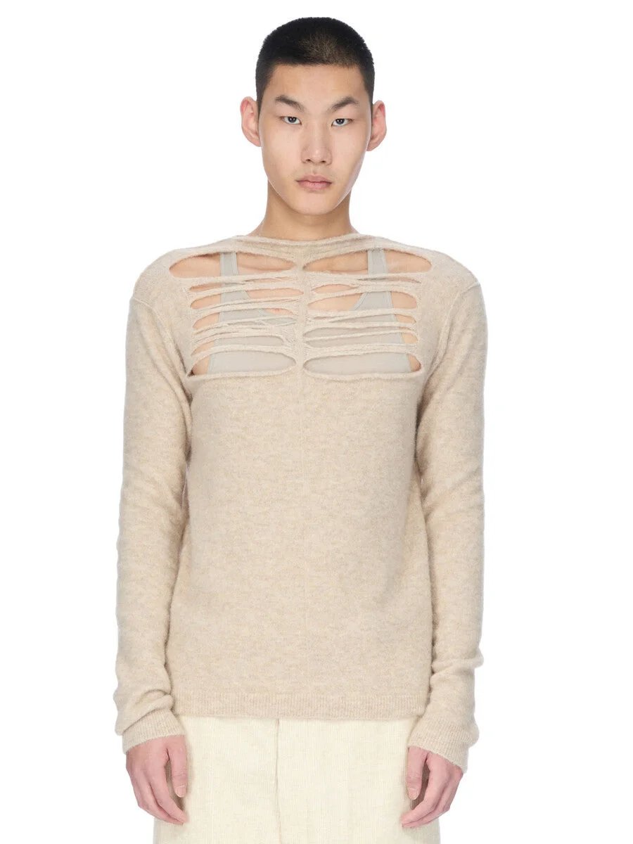 Wool-Blend Knit Top - 1