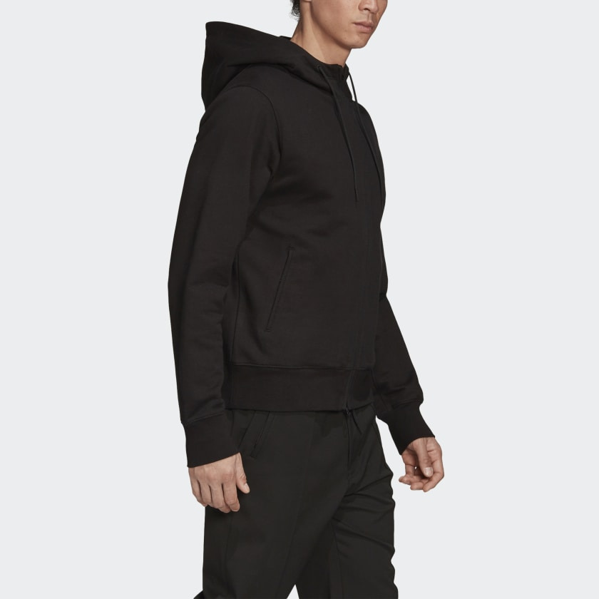 Men's Y-3 Zipper Logo Classic Black FN3363 - 3