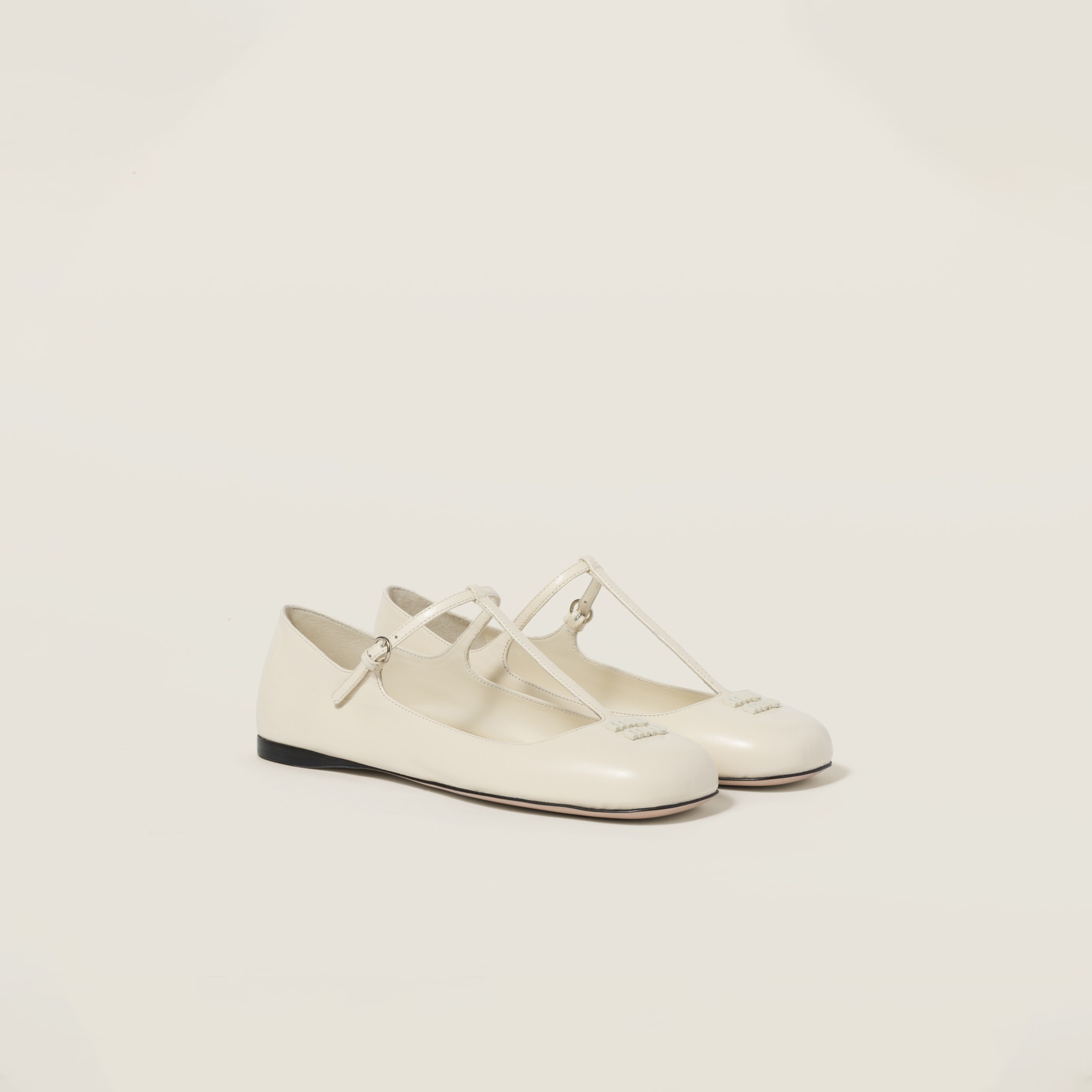 Leather ballerinas - 1