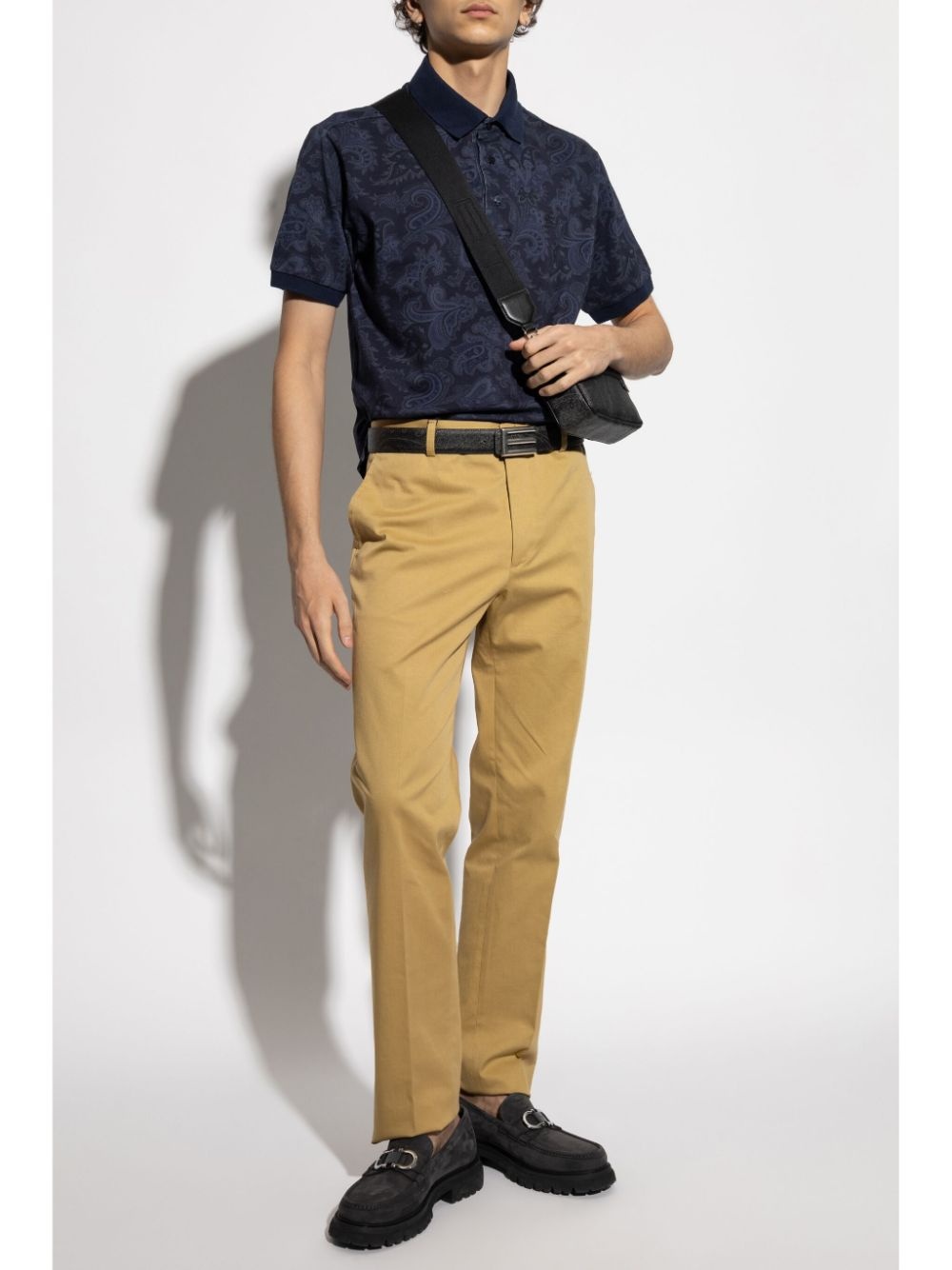 paisley-print polo shirt - 2