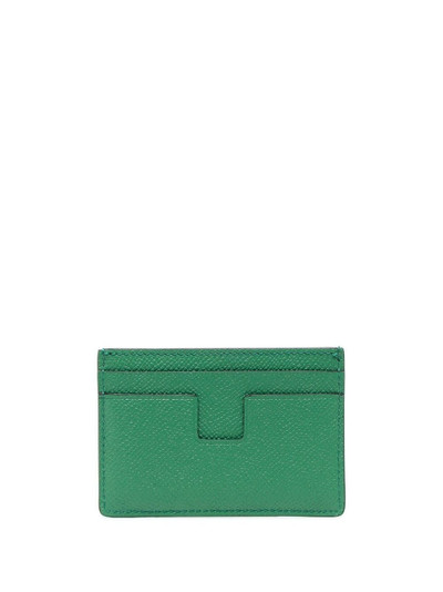 TOM FORD grained leather cardholder outlook