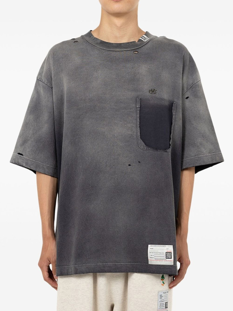 Maison MIHARAYASUHIRO distressed-effect T-shirt outlook