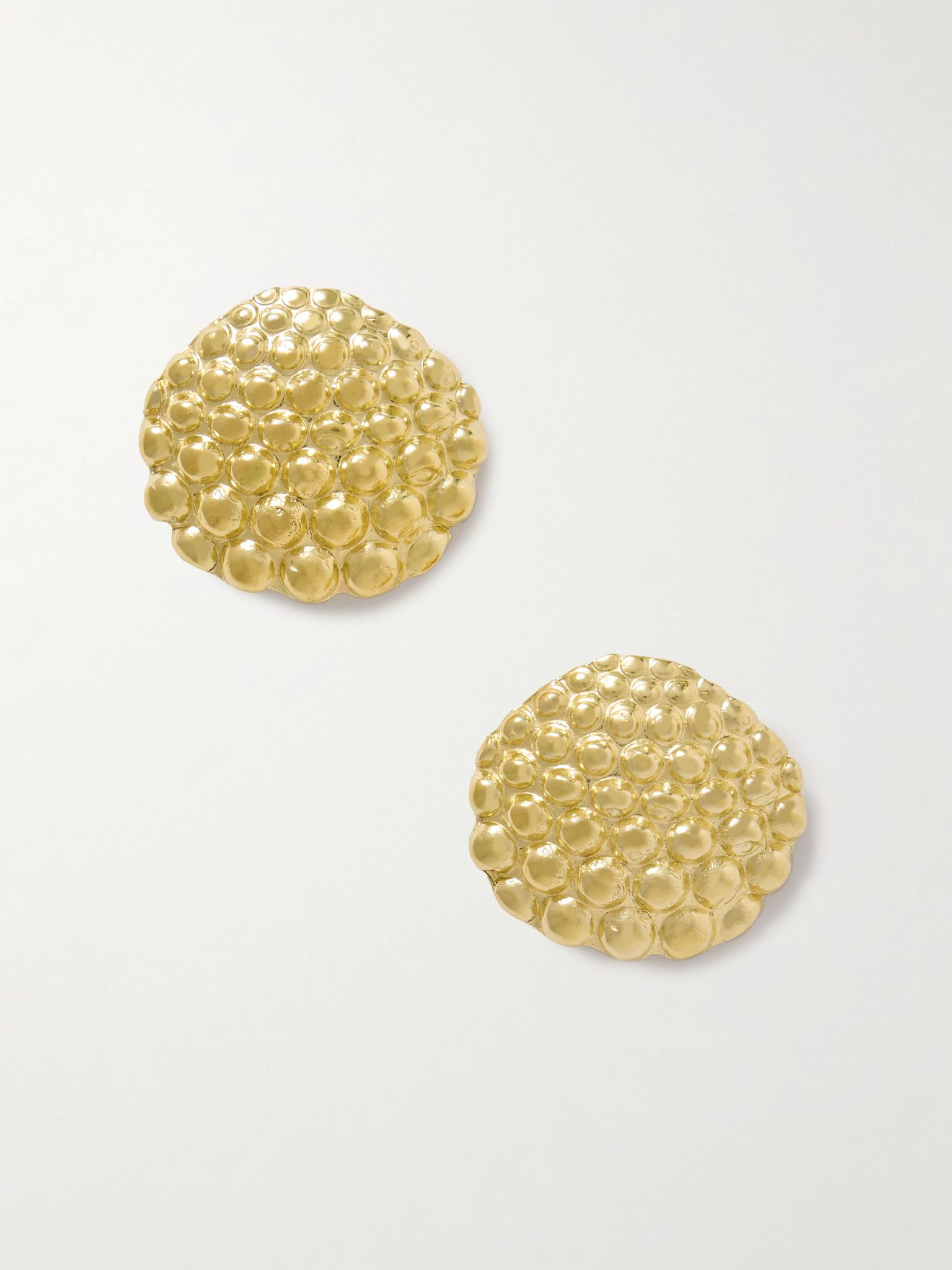 Dionysus gold-plated earrings Gold - 1