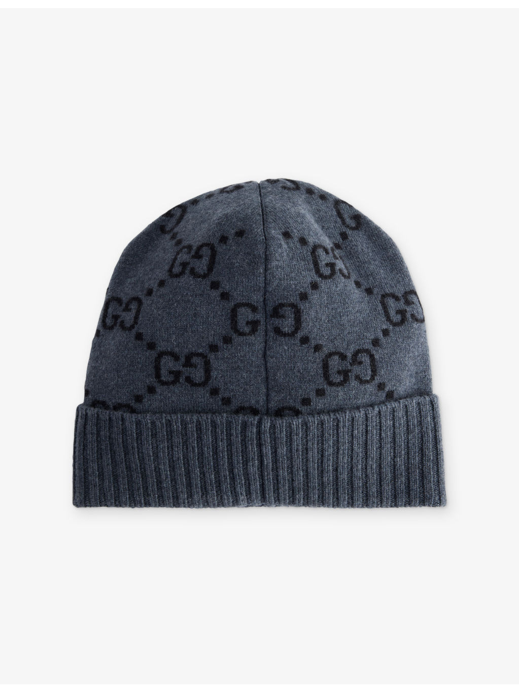 GG Monogram Cashmere Knitted Hat - 3