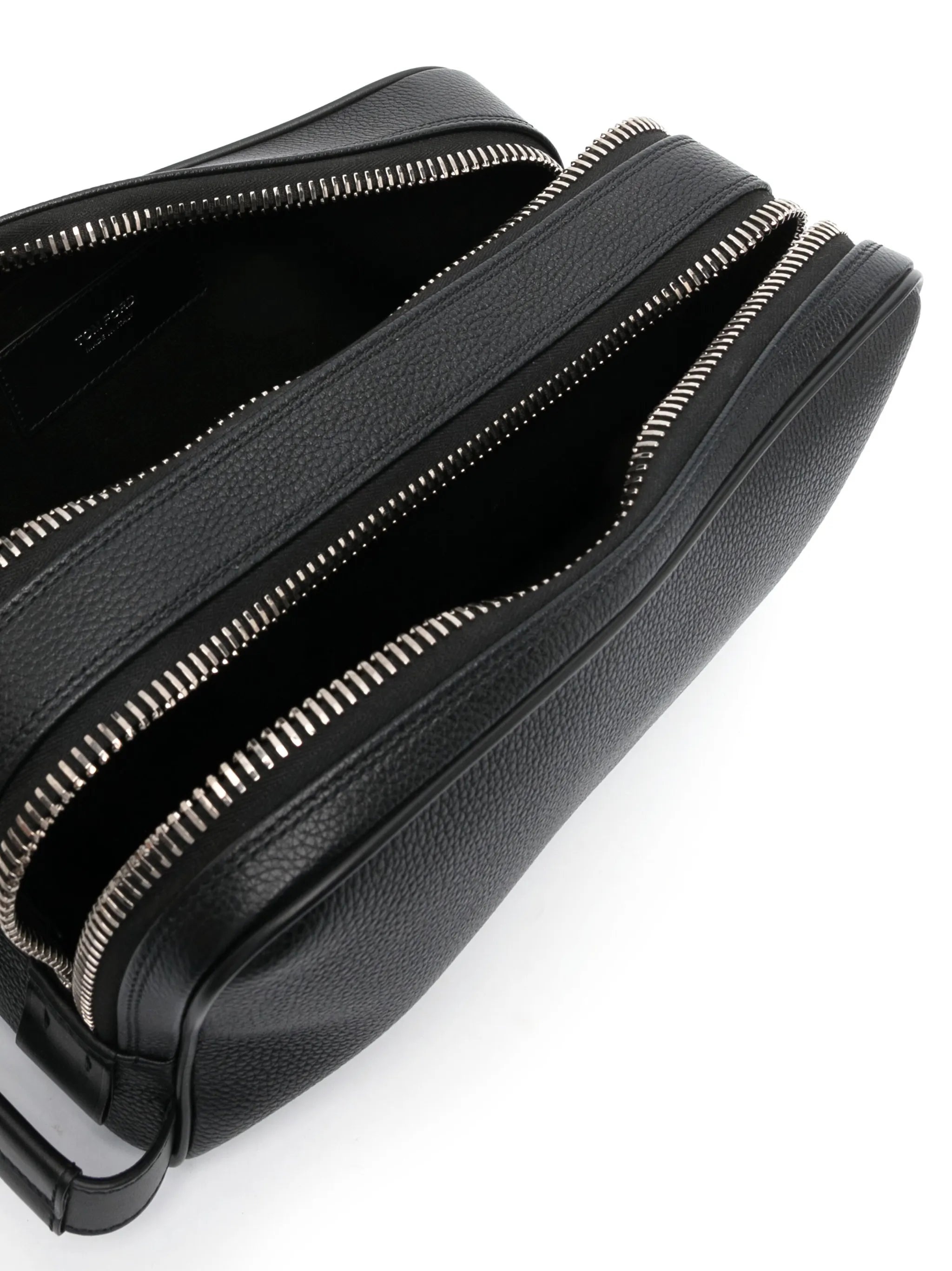 Grained Leather Wash Bag - 2