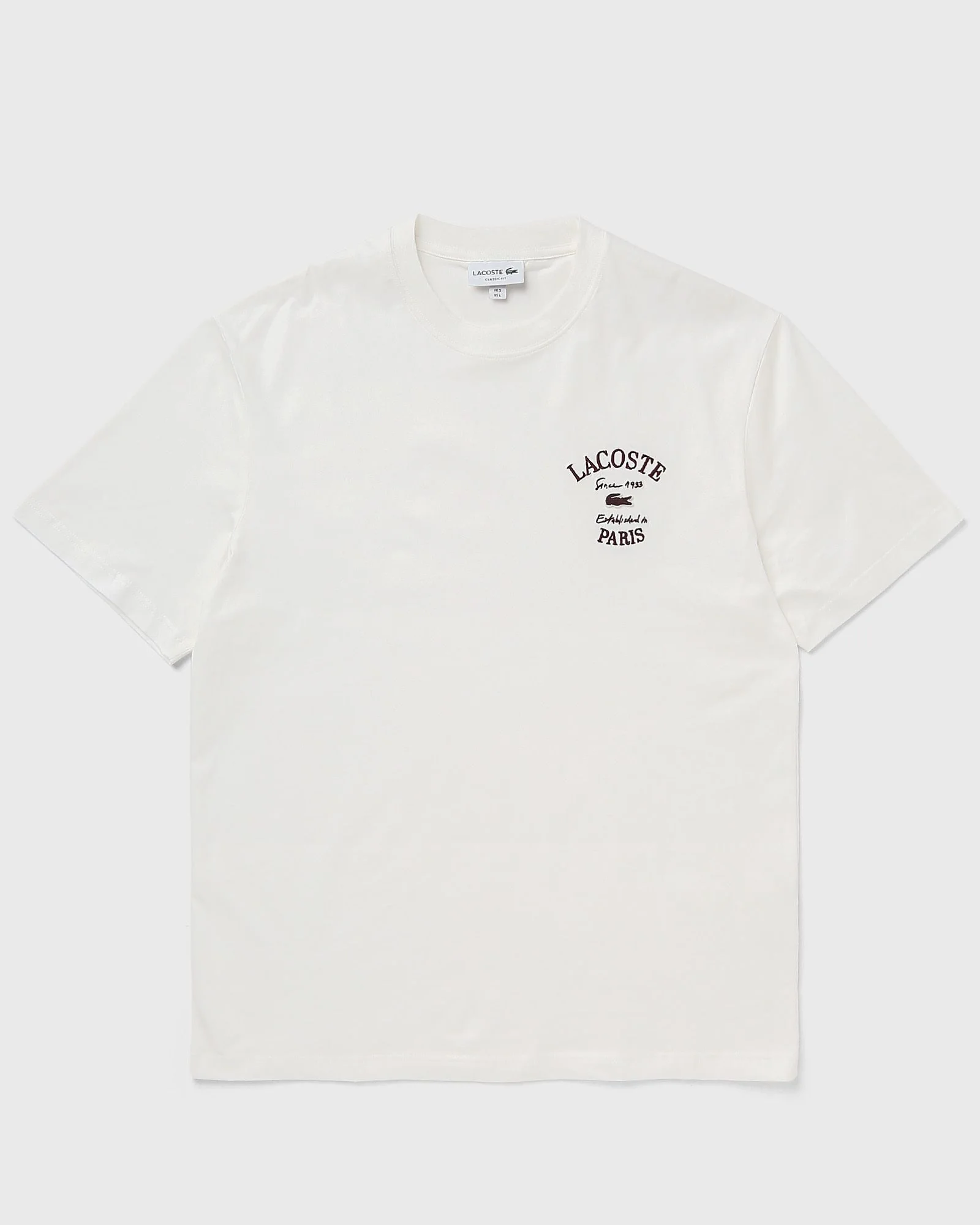 Embroidery Accent Cotton Jersey Tee - 1