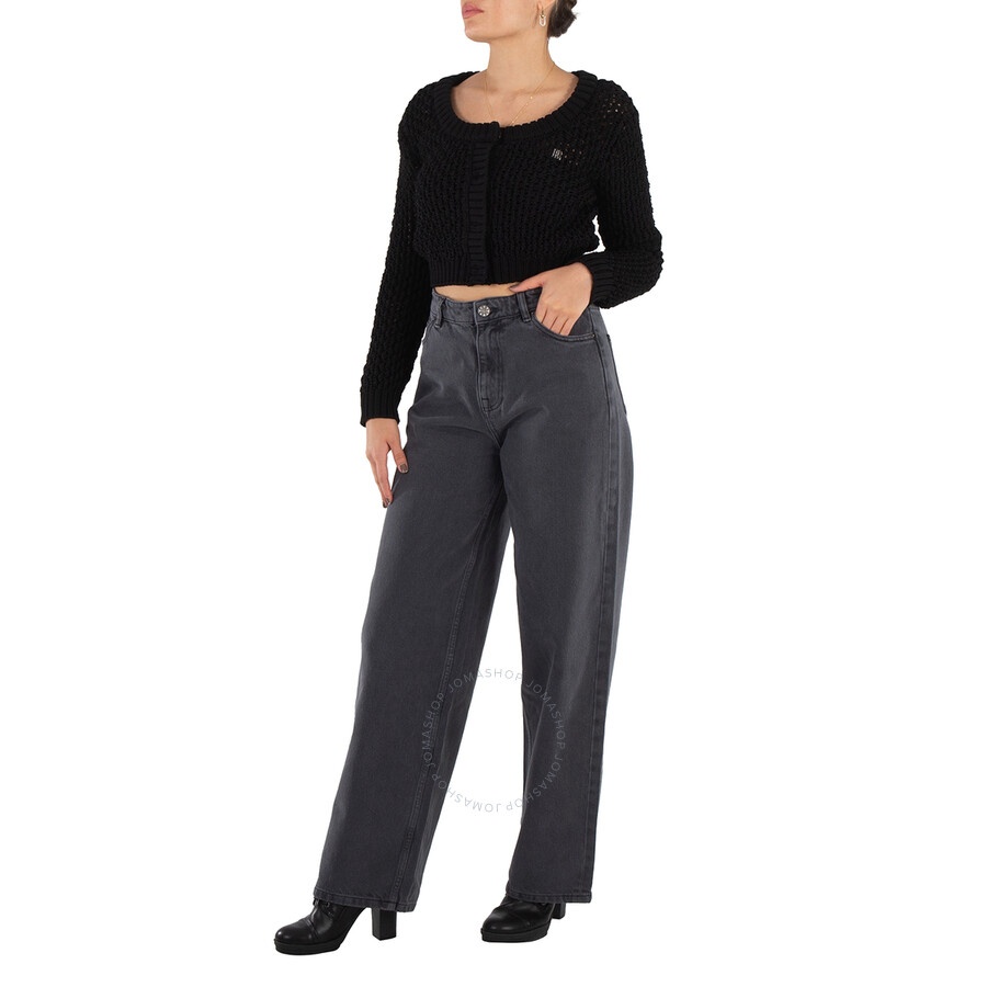 Rotate Quiet Shade High Rise Jeans - 3