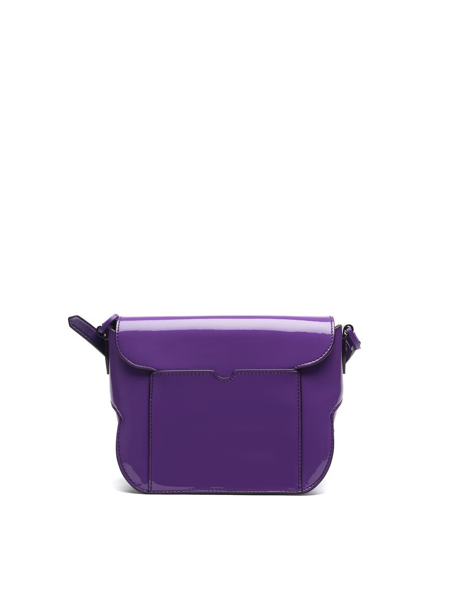 PATENT LEATHER OATH SHOULDER BAG - 2