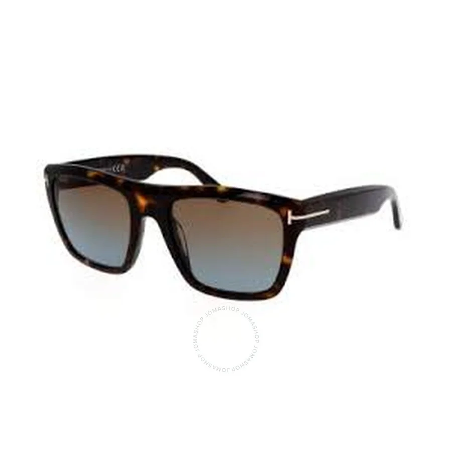 Tom Ford Alberto Brown Gradient Wrap Men's Sunglasses FT1077 52F 55 - 1