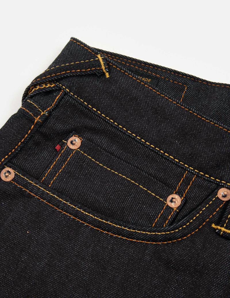 SEAGULL PRINT CARROT FIT DENIM JEANS #2027 12