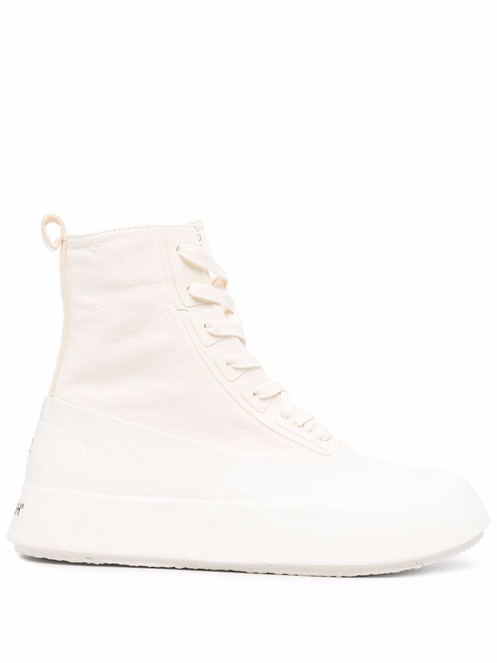 vulcanized high-top sneakers - 1