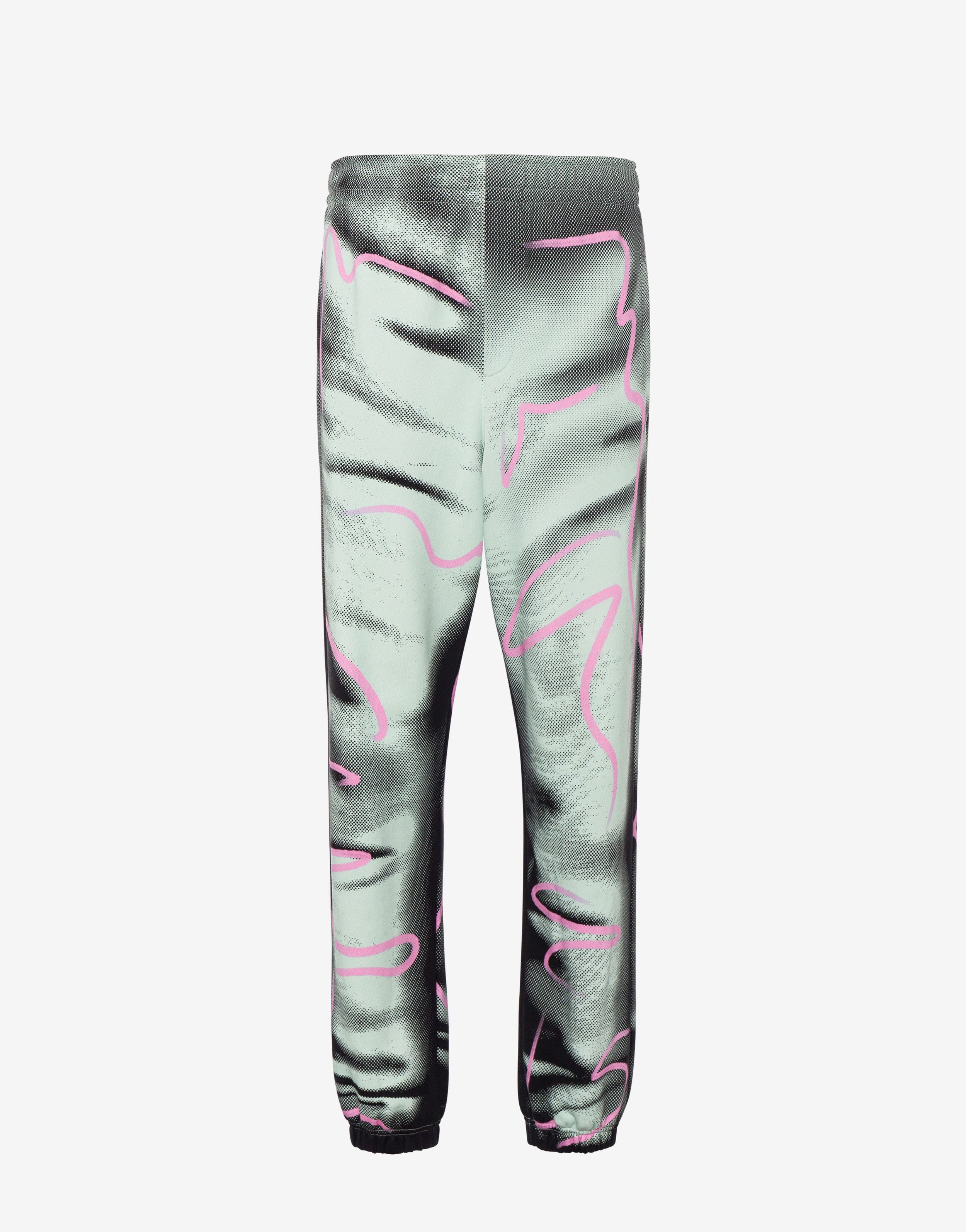 SHADOWS & SQUIGGLES FLEECE JOGGERS - 1
