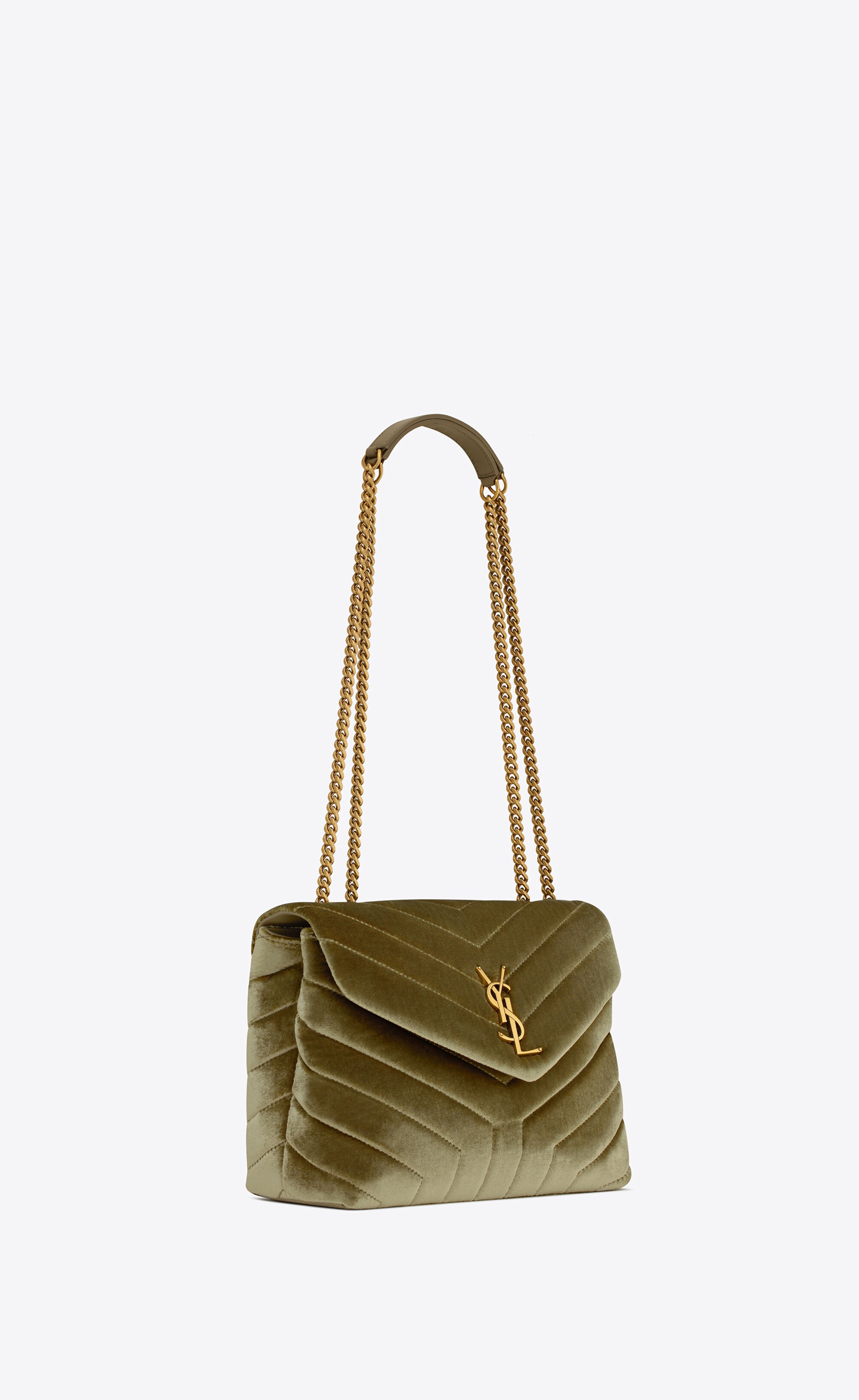 loulou small in quilted velvet - 7