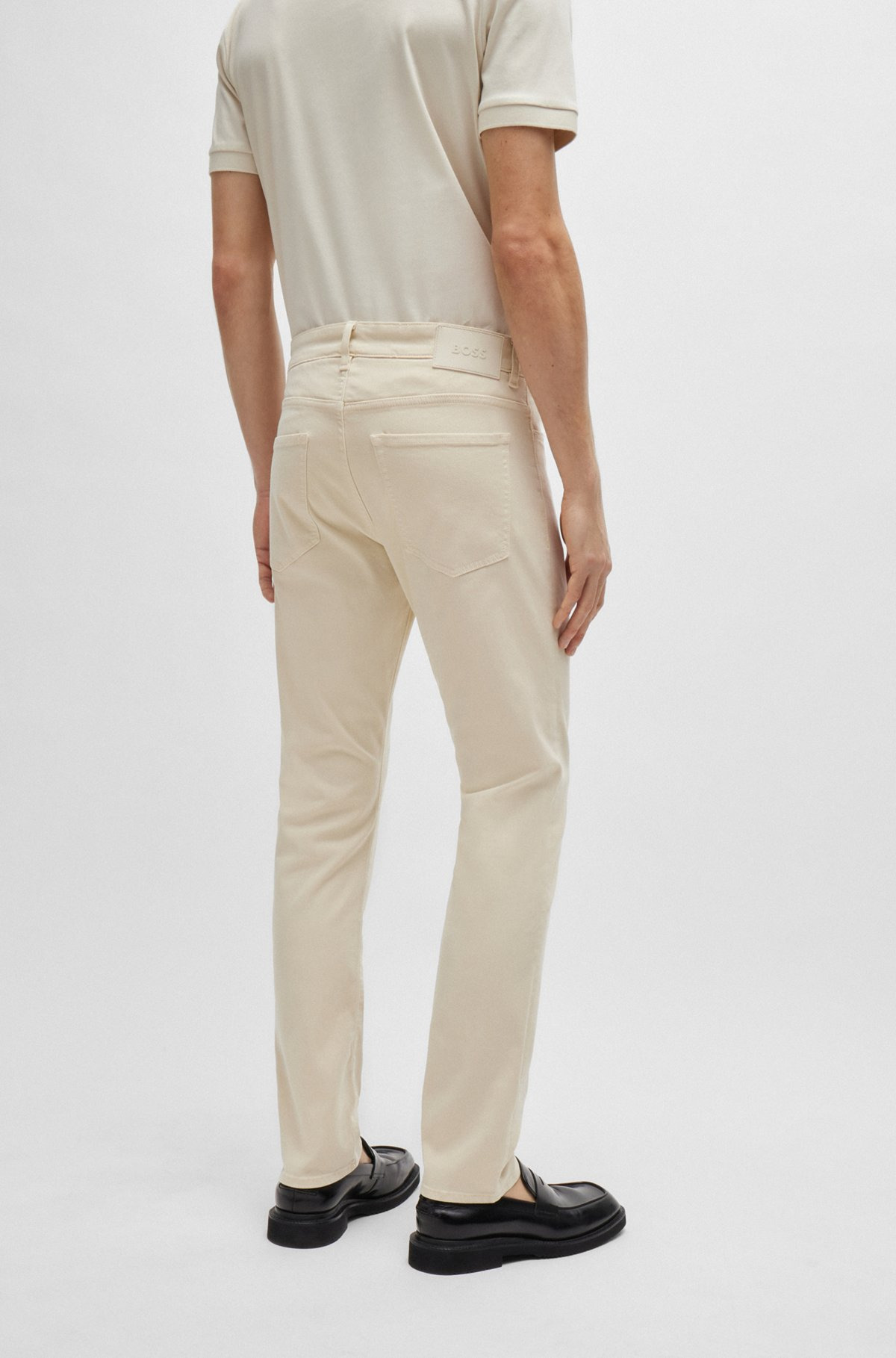 DELAWARE SLIM-FIT JEANS IN SOFT STRETCH DENIM - 4