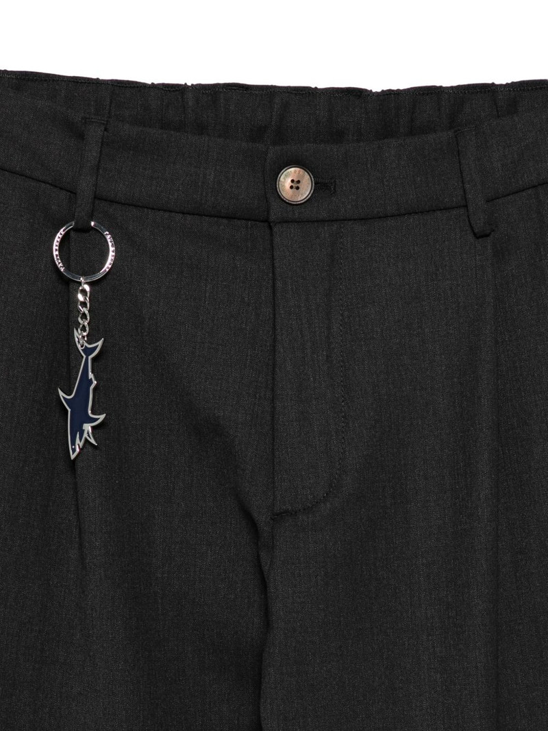 shark-keychain pleated trousers 3