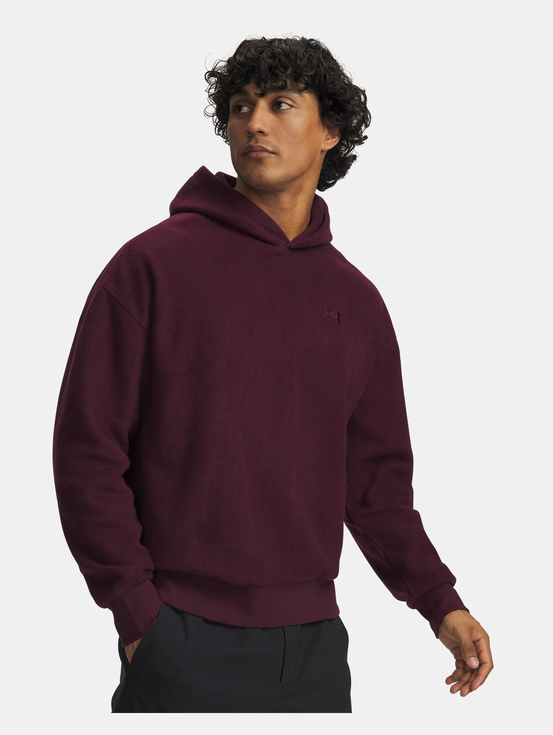 UA Icon Rev Terry Hoodie - 1