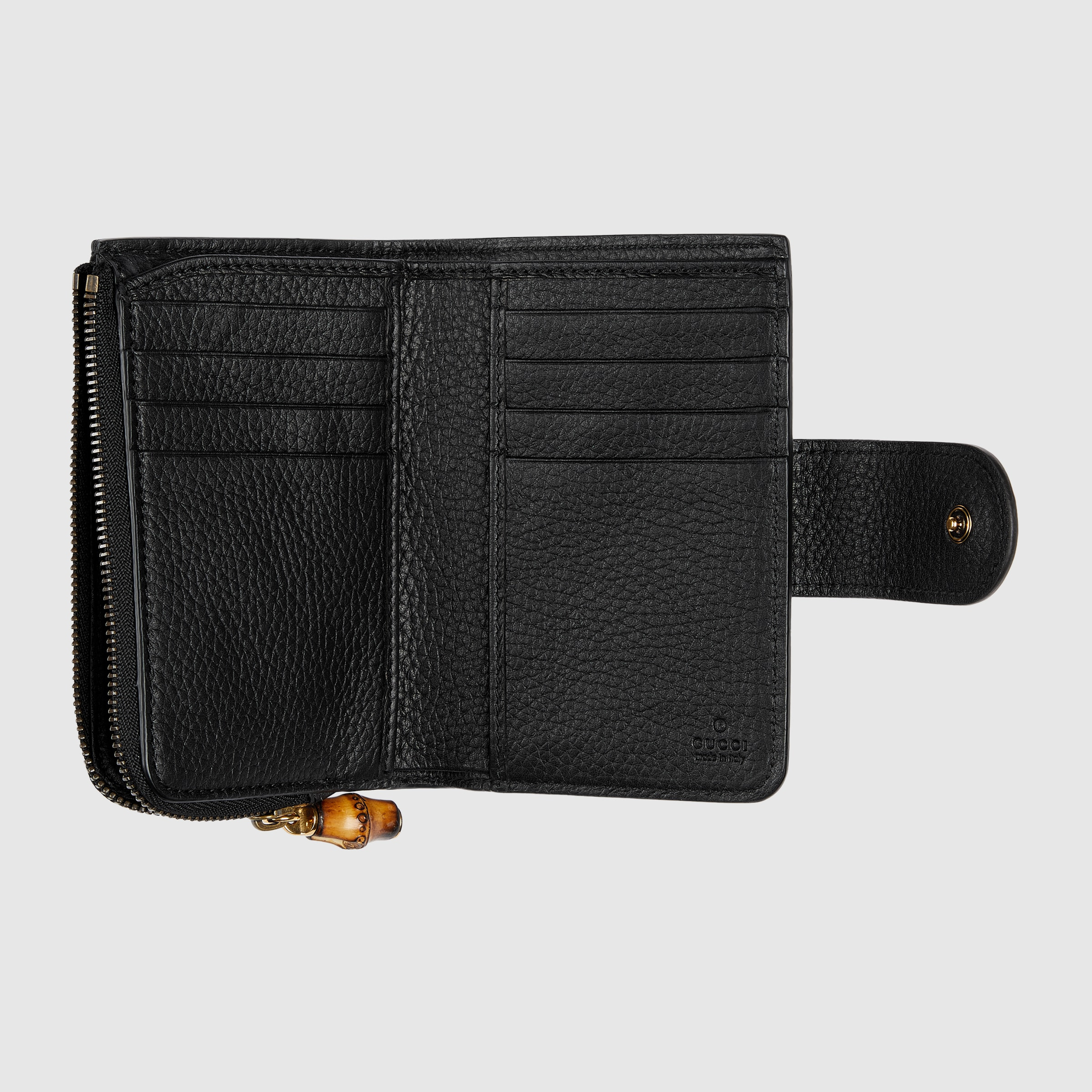 Medium Double G wallet with bamboo - 2