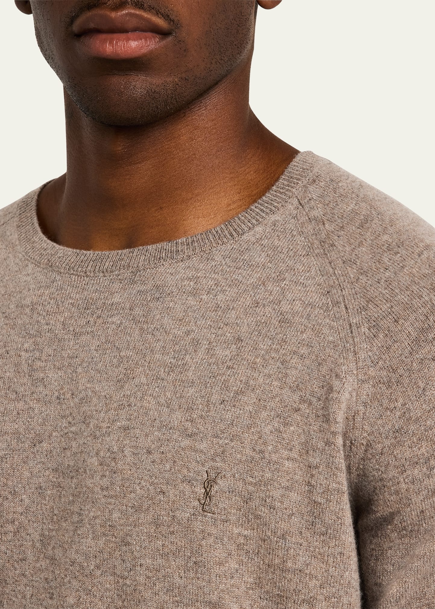 Men's Cashmere Logo Sweater - 5