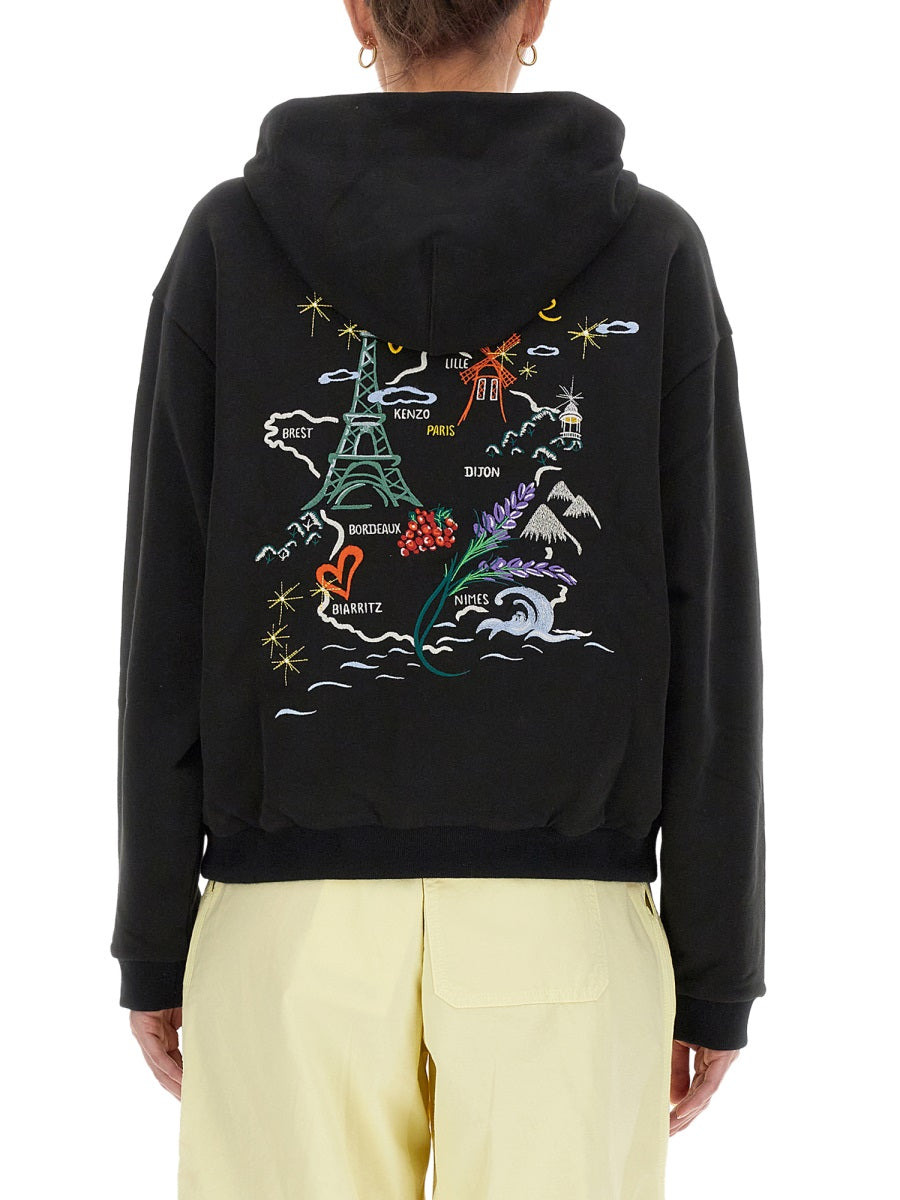 Kenzo Women Reversible Cotton Sweatshirt - 3
