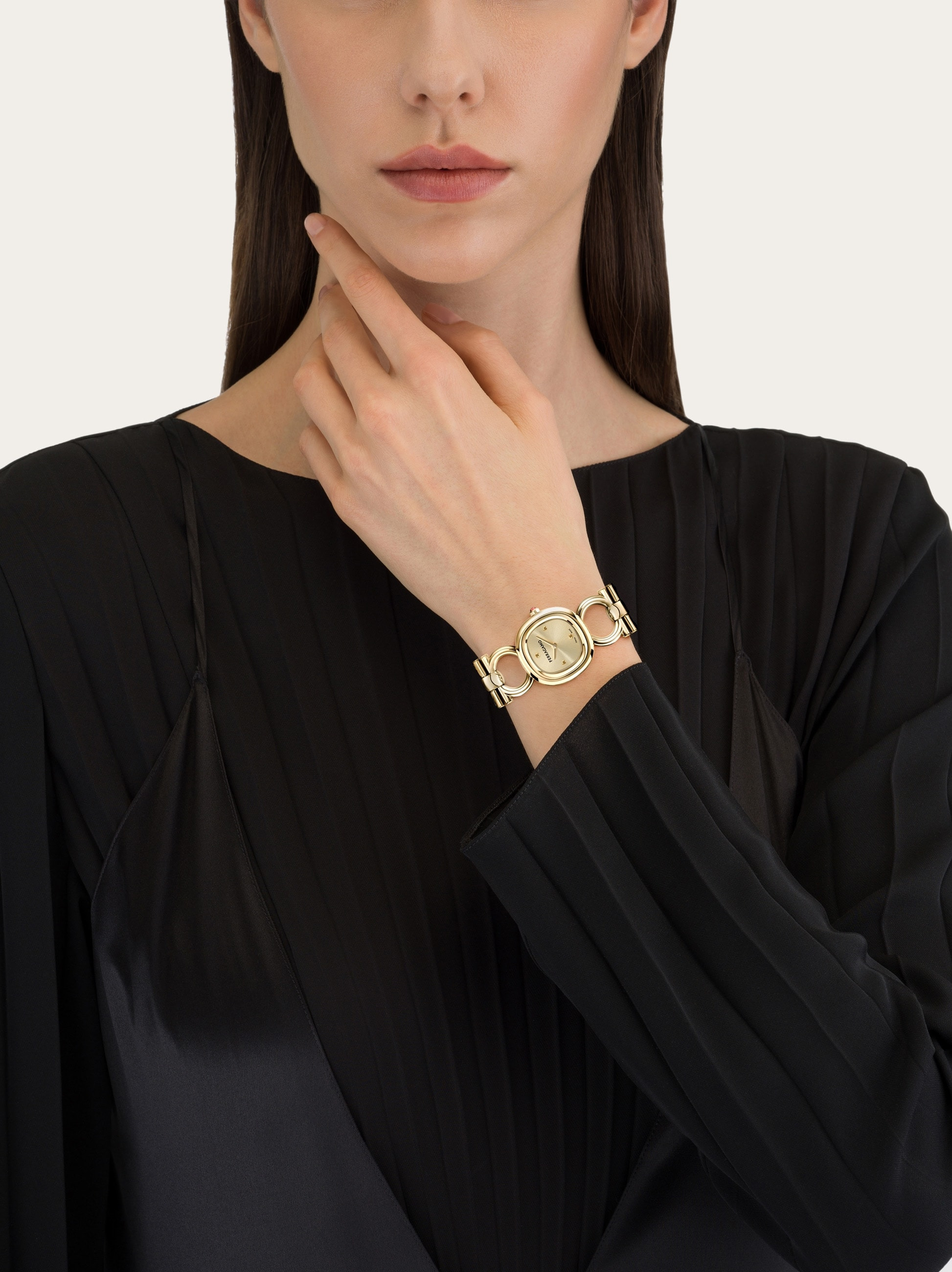 Double Gancini watch - 4