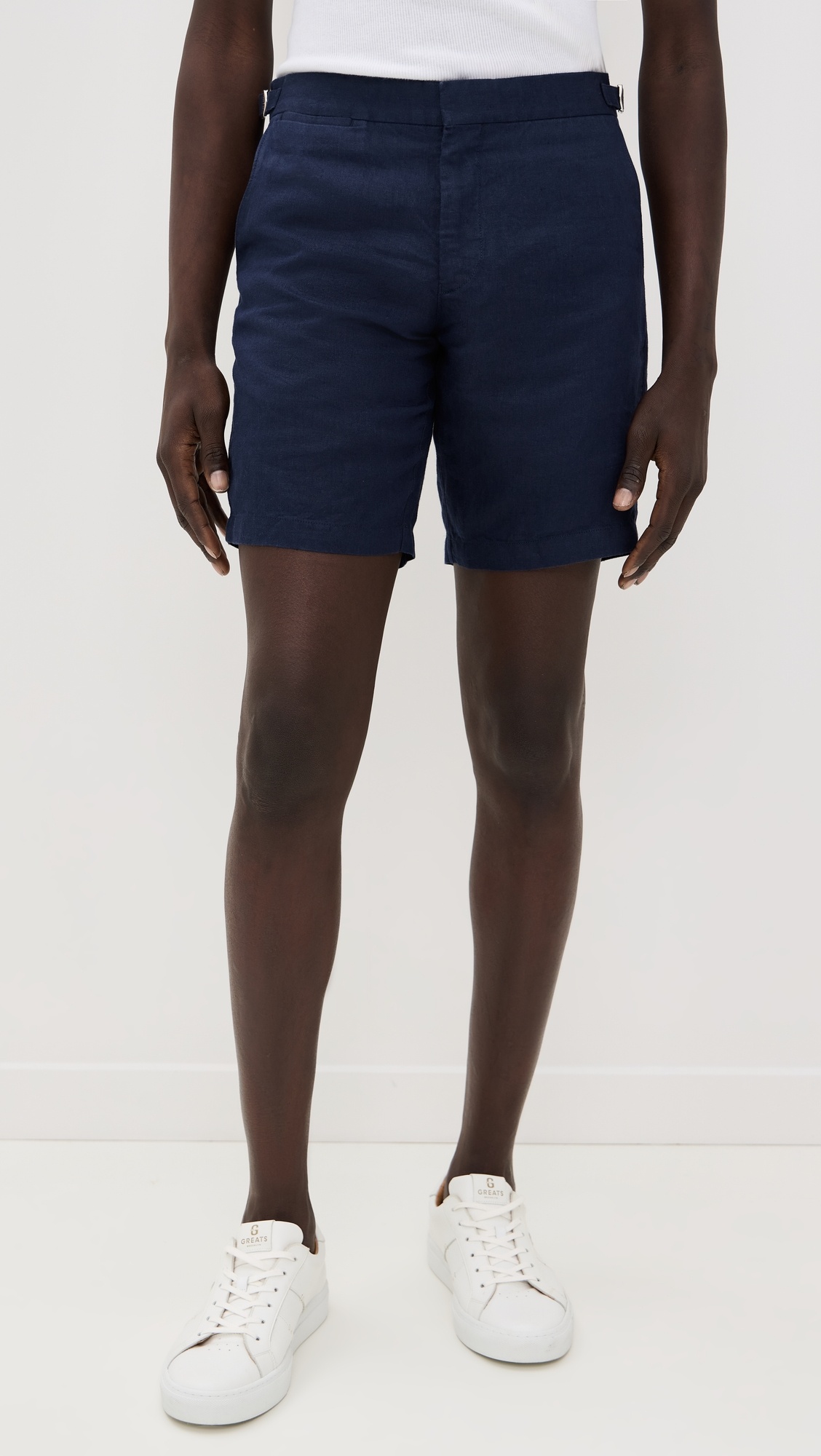 Norwich Linen Shorts 8" - 6