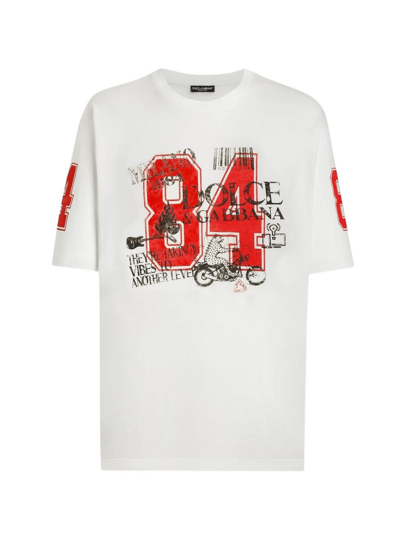 cotton print T-Shirt 1