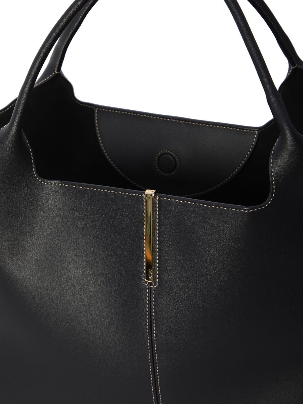 leather tote bag - 4