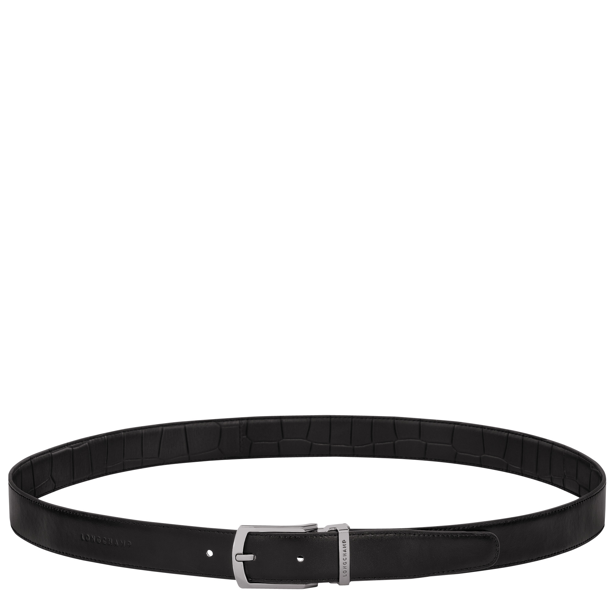 Delta Box Men's belt set Black - Leather - 4