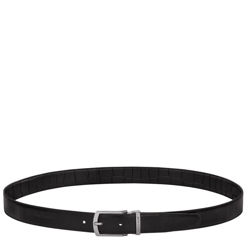 Delta Box Men's belt set Black - Leather 4