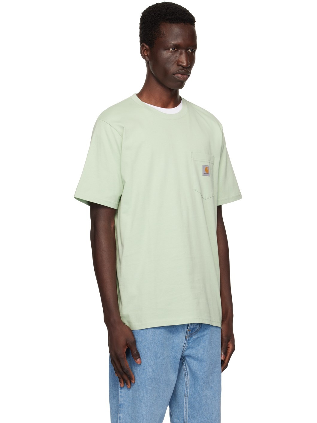 Green Pocket T-Shirt - 2