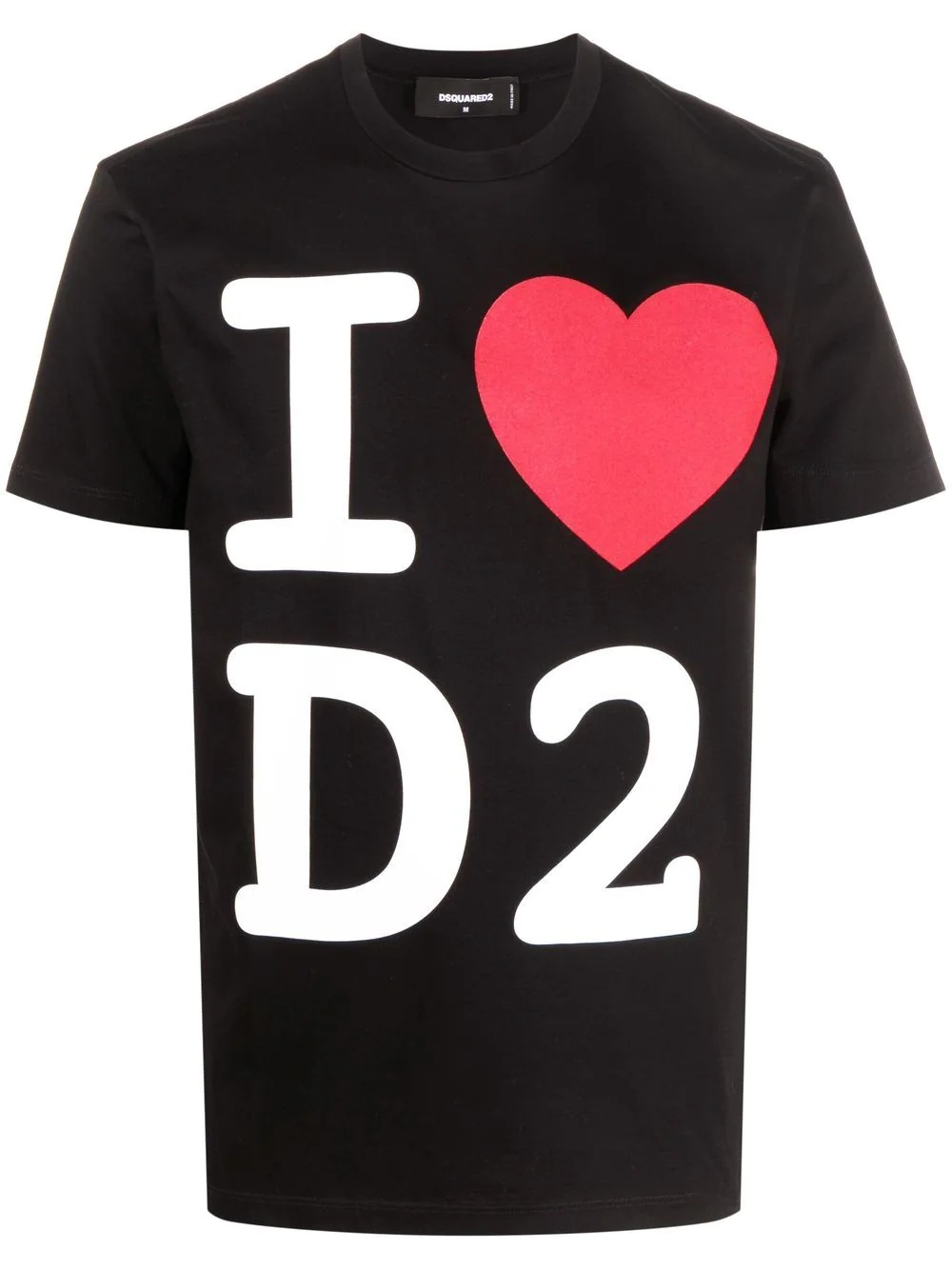 'I Love D2' Cool graphic-print T-shirt - 1