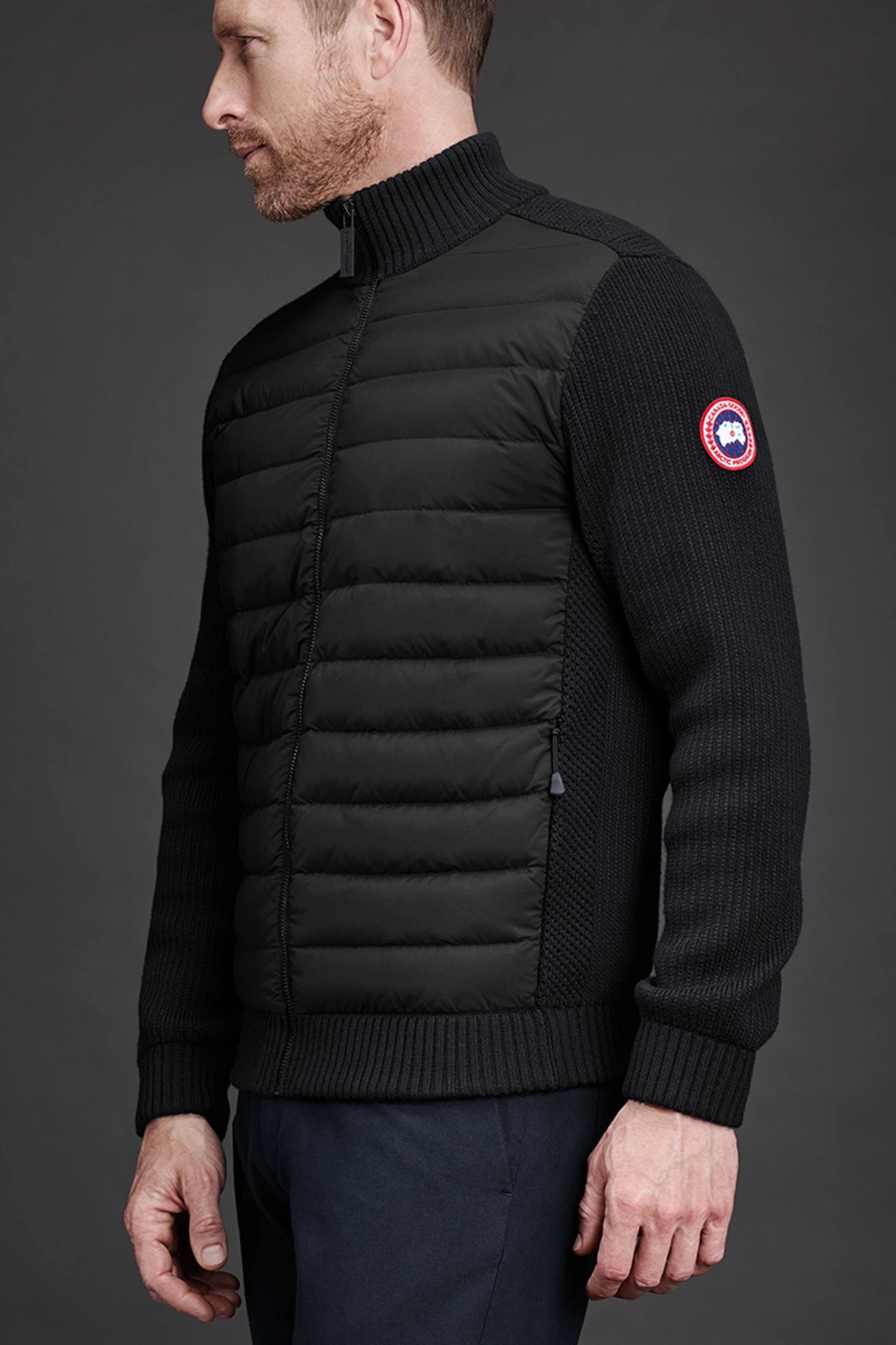 Canada Goose HYBRIDGE KNIT JACKET | REVERSIBLE