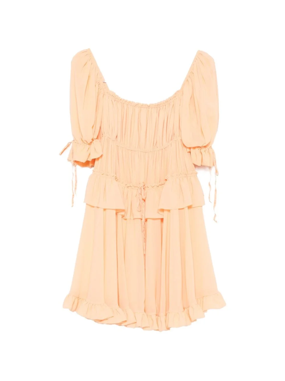 Silk mini dress - 1