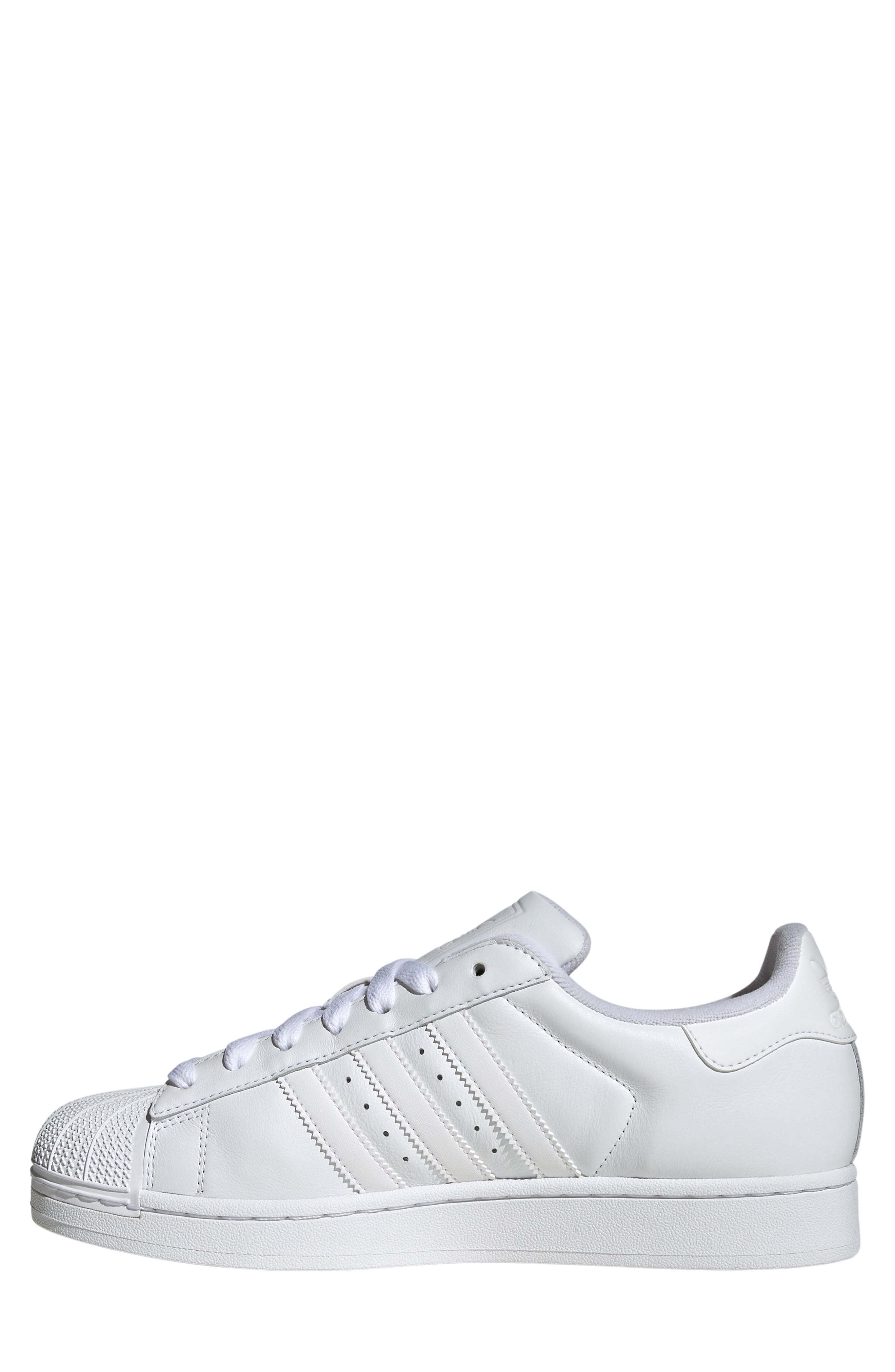 adidas Gender Inclusive Superstar II Sneaker in White/white/white at Nordstrom - 6