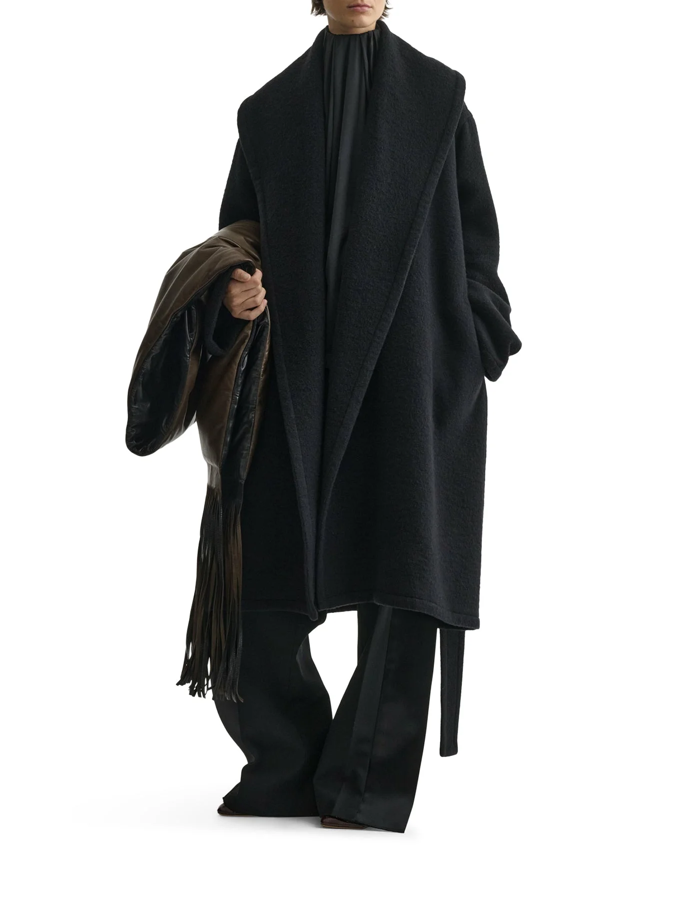 CASHMERE ROBE COAT - 1