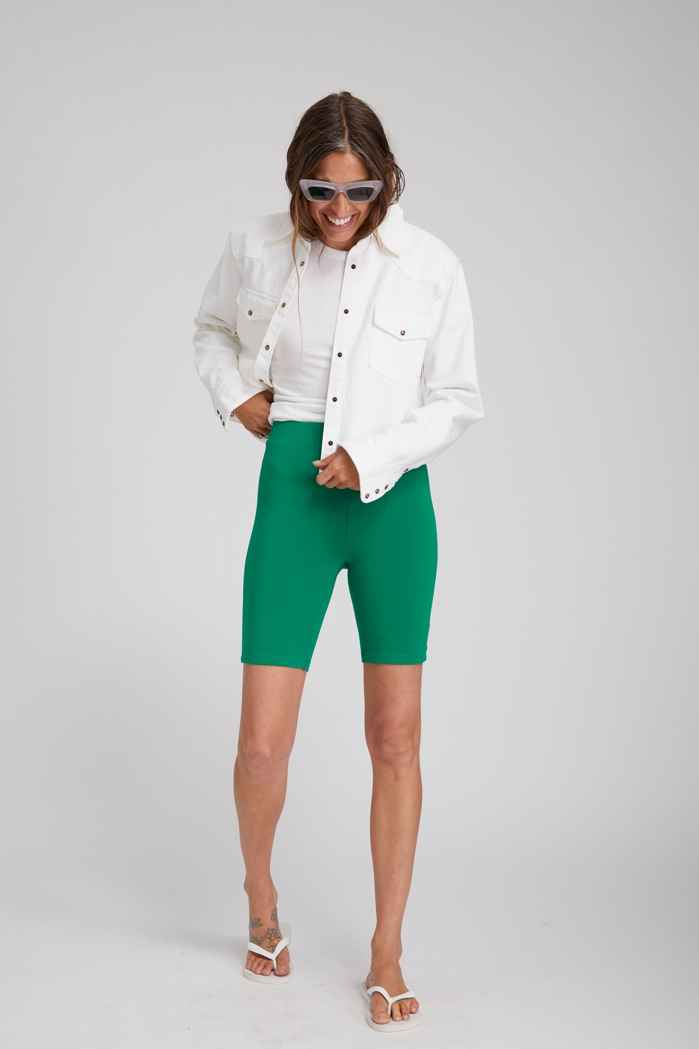 EVERGREEN CITY BIKER SHORTS - 4