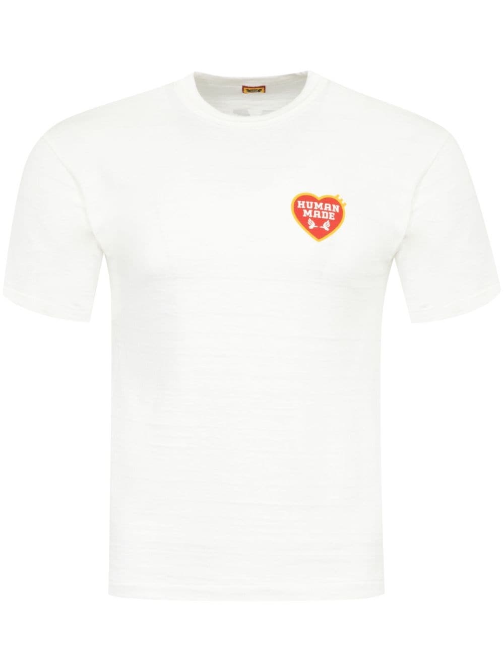 heart-print cotton T-shirt - 1