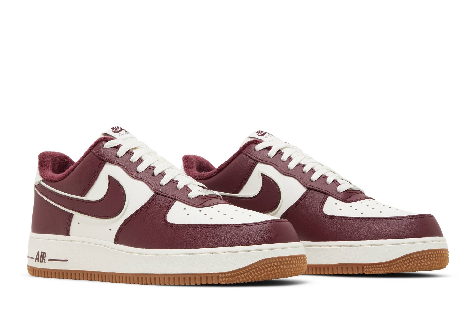 Air Force 1 '07 LV8 'College Pack - Night Maroon' - 8