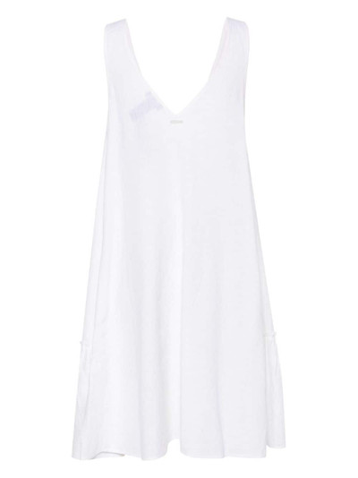 EMPORIO ARMANI V-neck minidress outlook