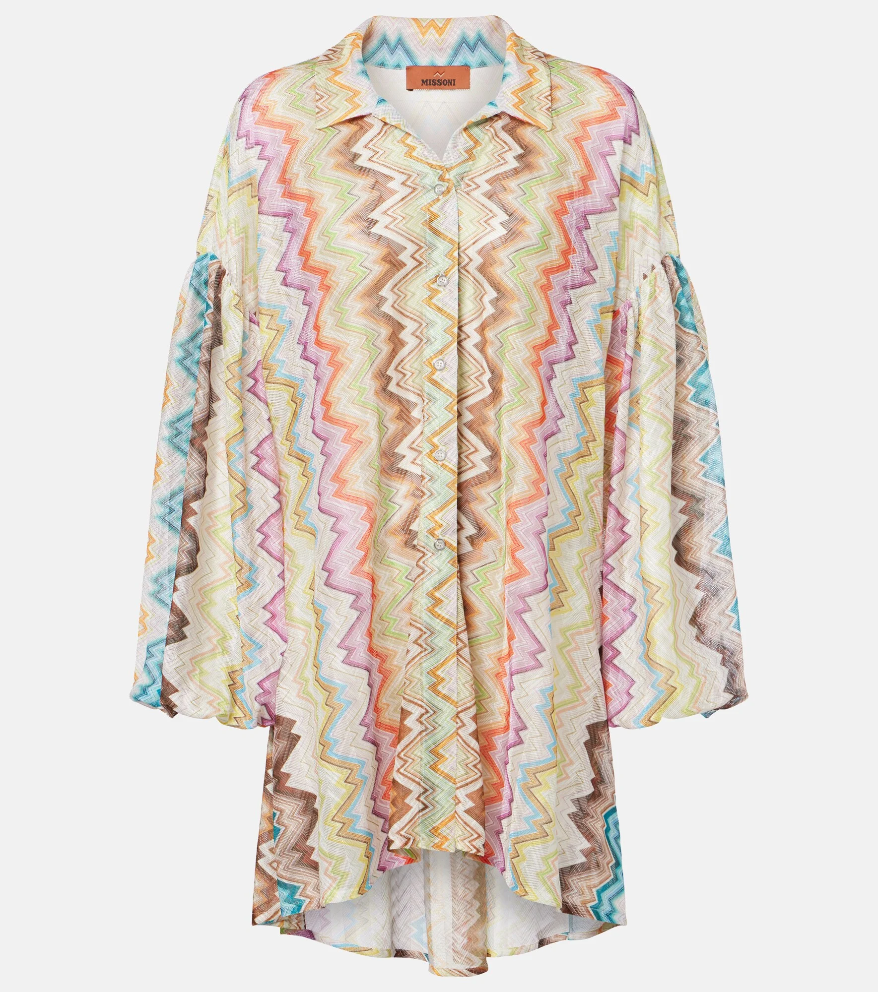 Zigzag oversized shirt - 1
