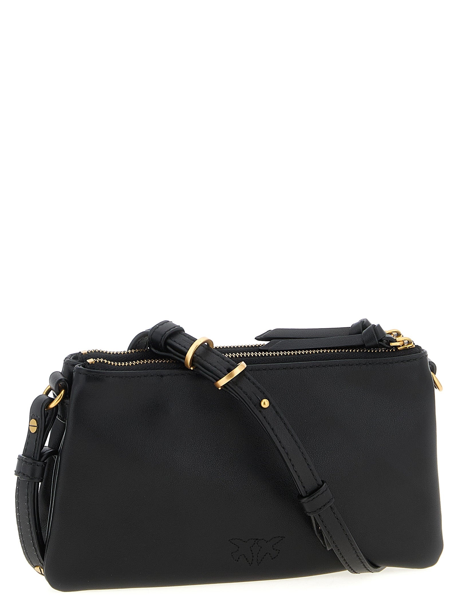 Double Crossbody Bags Black - 2