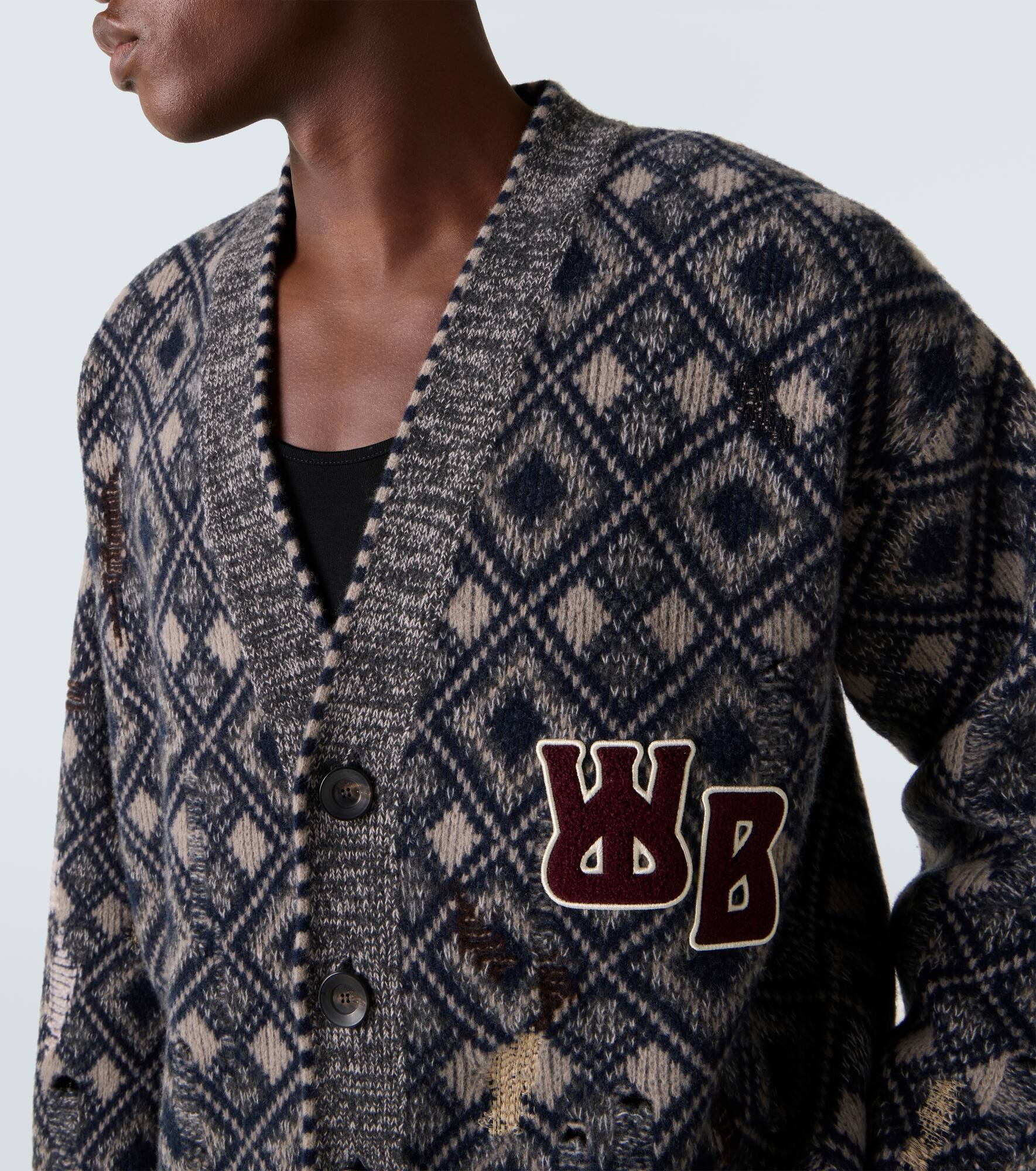 Sibling oversized wool cardigan - 5