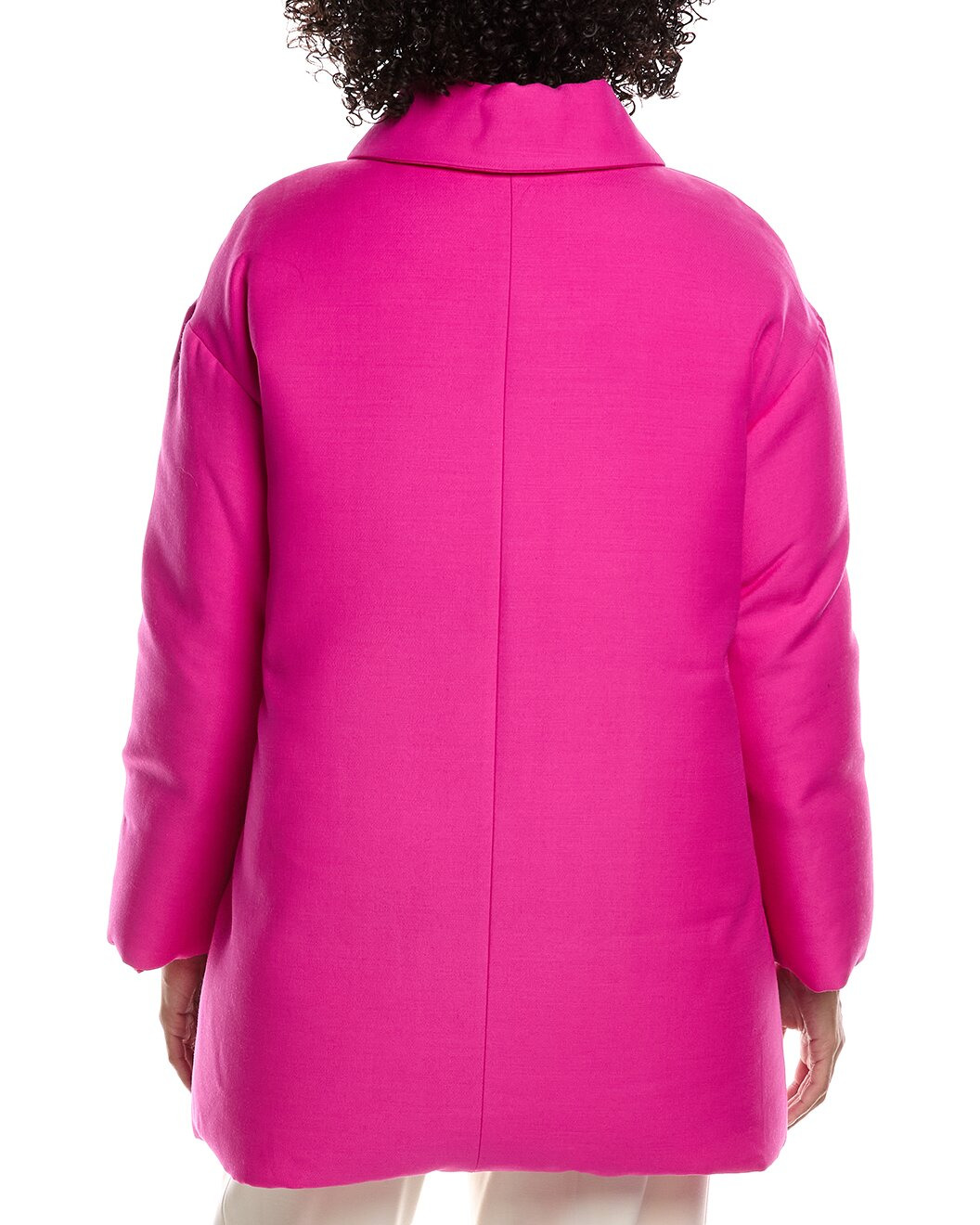 Valentino Wool & Silk-Blend Reversible Down Coat - 2