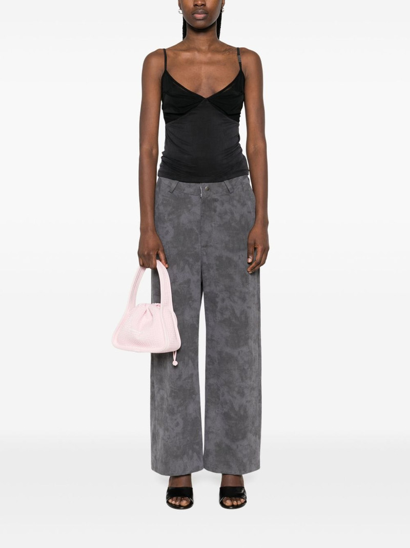 VERSACE JEANS COUTURE mesh-panelling top outlook