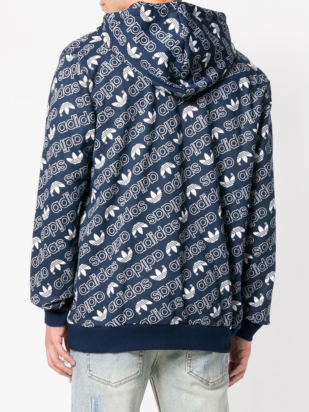 zip front hoodie - 4