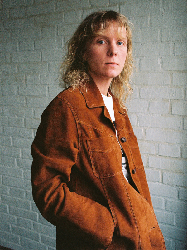 Peggy Suede Jacket Cognac - 2